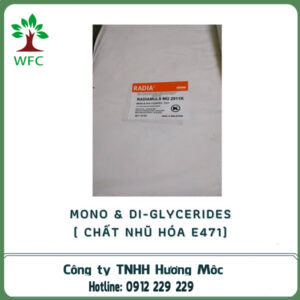 Chất nhũ hóa MONO & DIGLYCERIDES E471