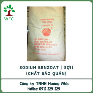 SODIUM BENZOATE SỢI - Chất bảo quản chống lên men